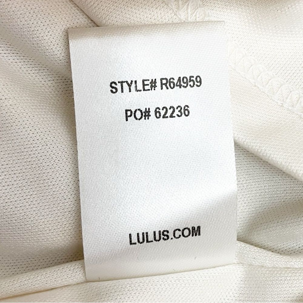 Lulus Dandy Lion Yellow White Tile Print Mini Shift Dress Women’s Size Medium - Picture 11 of 13